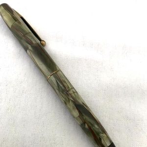 Vintage Watermans mechanical pencil. Beautiful metallic swirl camouflage-like